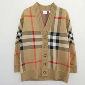 バーバリー 8039153 ノバチェック ジャカード カーディガン 買取実績