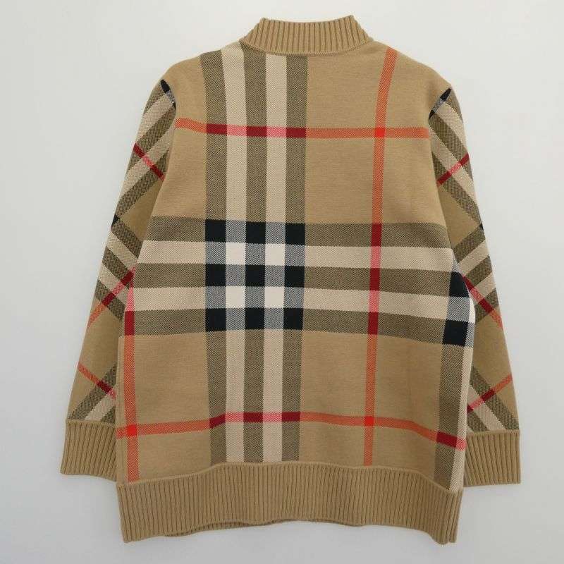 バーバリー 8039153 ノバチェック ジャカード カーディガン 買取実績 画像