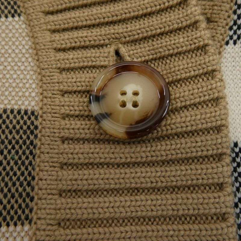 バーバリー 8039153 ノバチェック ジャカード カーディガン 買取実績 画像