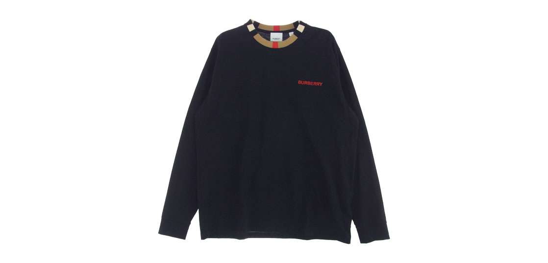 バーバリー 8091045 Check Neck Long sleeve 買取実績