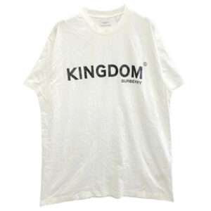 バーバリー KINGDOMTEE キングダム ロゴプリント Tシャツ 半袖カットソー 買取実績