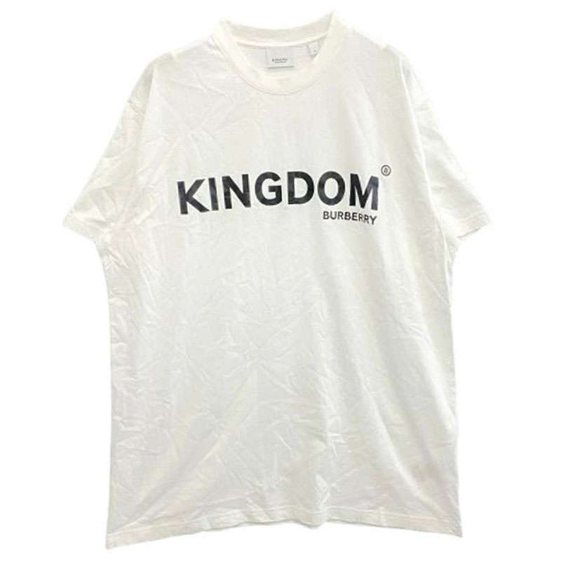 バーバリー KINGDOMTEE キングダム ロゴプリント Tシャツ 半袖カットソー 買取実績 画像