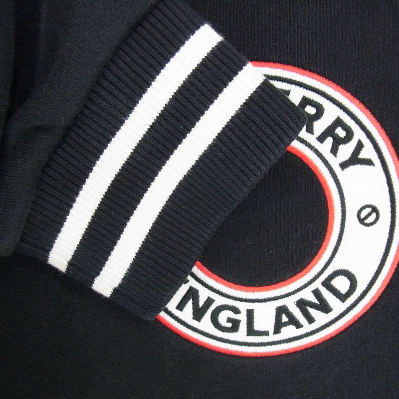 バーバリー ロンドン 8037982 ロゴ刺繍 ワッペン クルーネック スウェット トレーナー 買取実績 画像