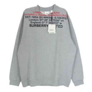 バーバリー ロンドン 8048286 Horseferry ホースフェリー ロゴプリント スウェット トレーナー 買取実績