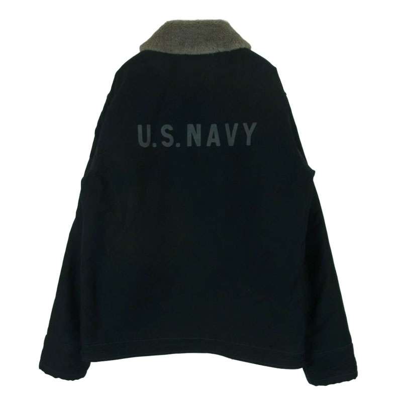 バズリクソンズ BR12030 US.NAVY N-1 デッキ ジャケット コットン ウール アルパカ 買取実績 画像