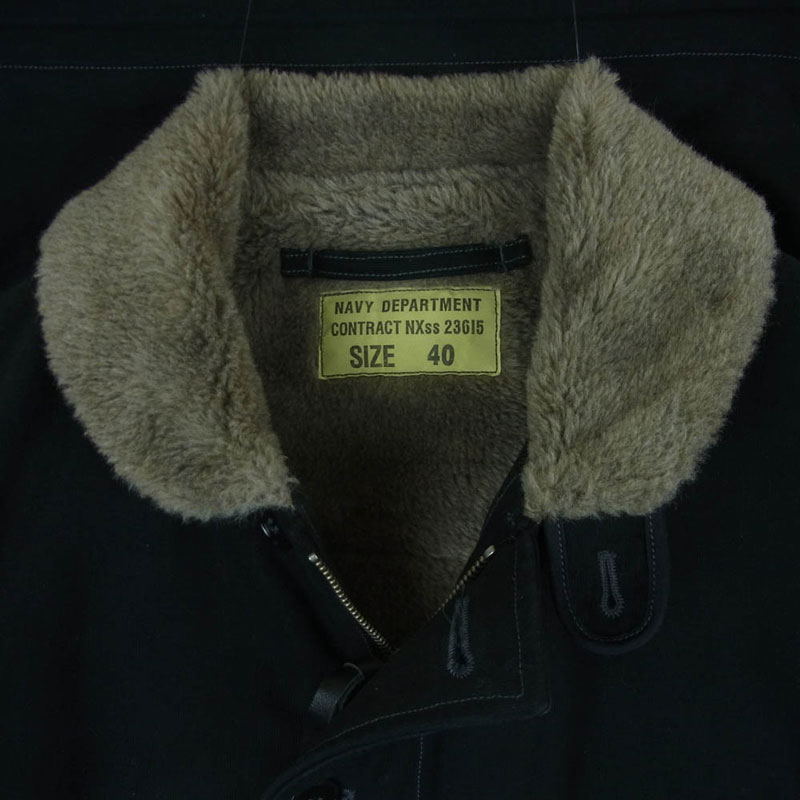 バズリクソンズ BR12030 US.NAVY N-1 デッキ ジャケット コットン ウール アルパカ 買取実績 画像