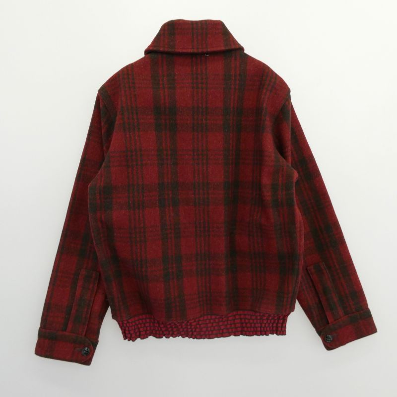 バズリクソンズ BR13579 JACKET WOOL チェック ウール ジャケット 買取実績 画像