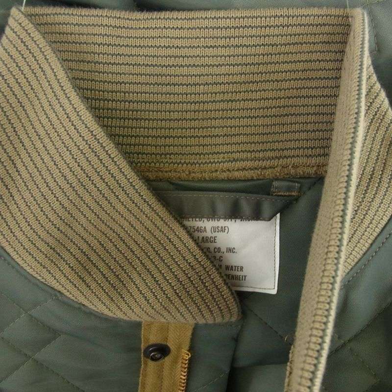 バズリクソンズ BR15572 CWU-9 P LINER JACKET TIGER SHARKS WILLIAM TELL 61 ワッペン 刺繍 タイガー シャーク ナイロン ライナー フライト ジャケット 買取実績 画像