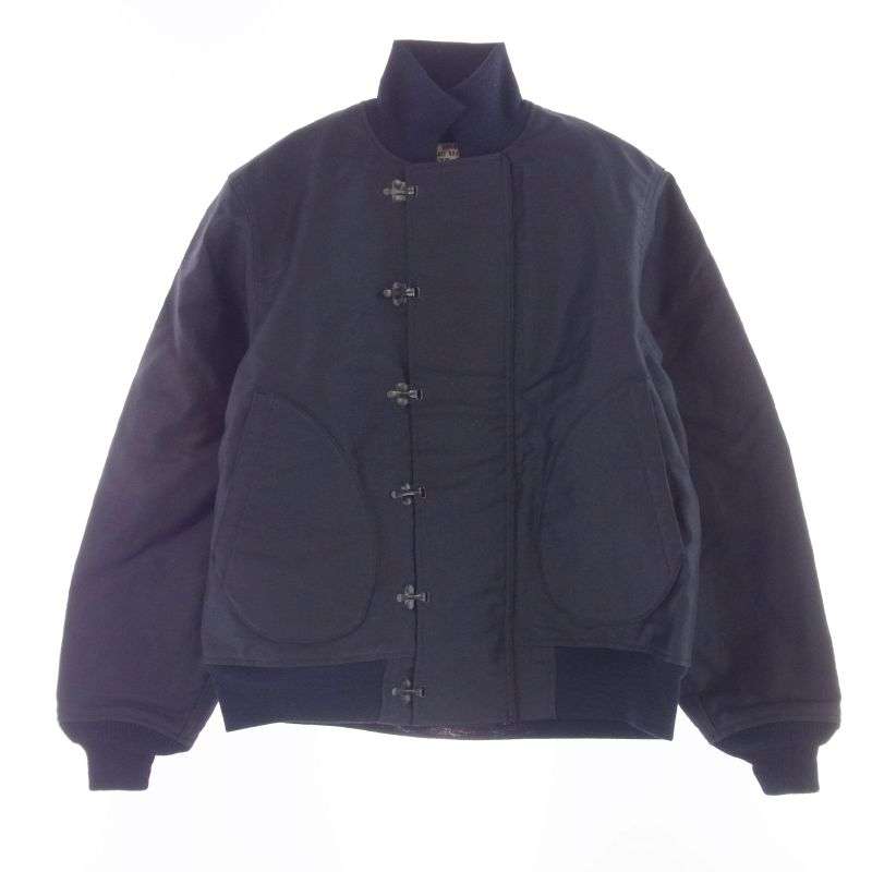 バズリクソンズ BR15585 JACKET DECK HOOK CONTRACT NXs 15461 ウインドフラップ デッキジャケット 買取実績 画像