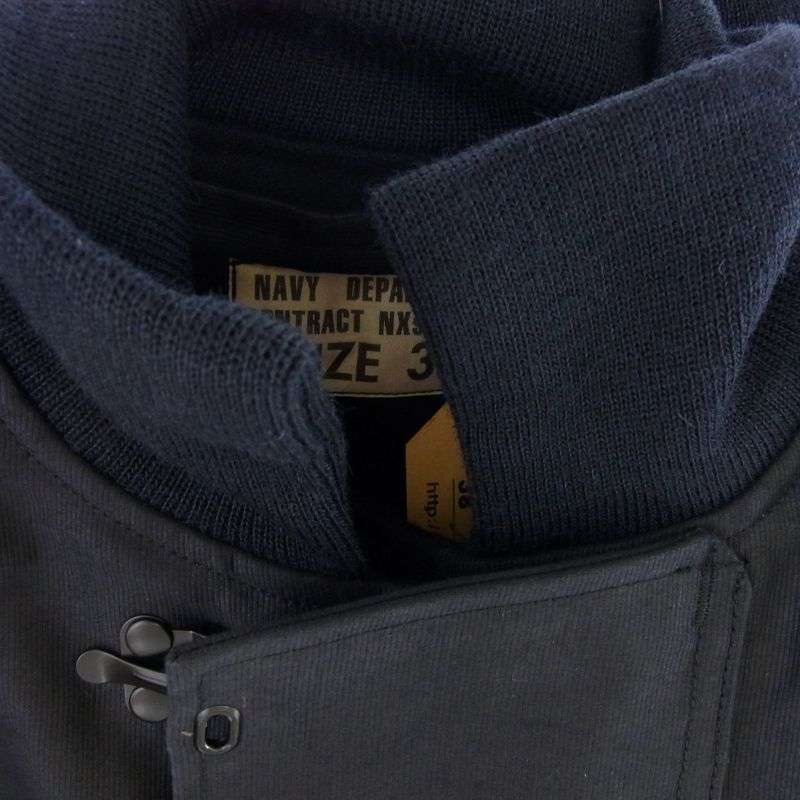 バズリクソンズ BR15585 JACKET DECK HOOK CONTRACT NXs 15461 ウインドフラップ デッキジャケット 買取実績 画像