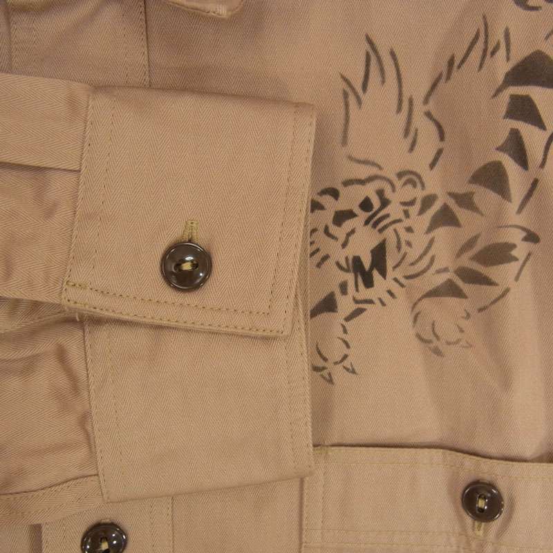 バズリクソンズ BR29476 HERRINGBONE WORK SHIRT FLYING TIGERS ヘリンボーン 長袖 ワークシャツ ステンシル 買取実績 画像