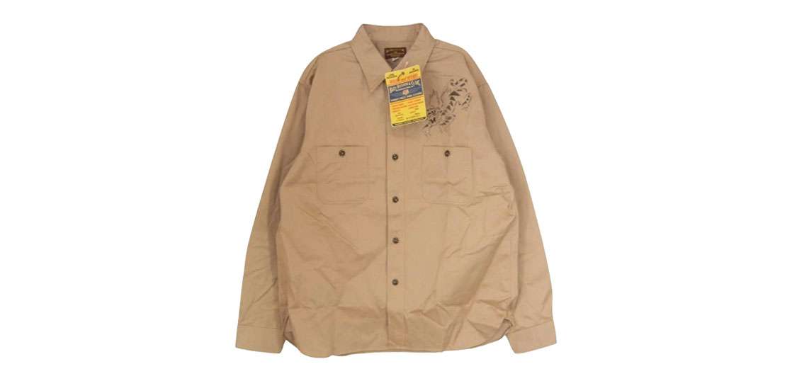 バズリクソンズ BR29476 HERRINGBONE WORK SHIRT FLYING TIGERS 買取実績