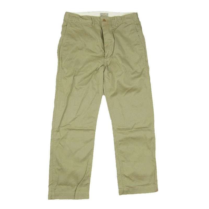 バズリクソンズ BR40025 ORIGINAL SPEC. CHINOS オリジナルスペック ミリタリーチノ パンツ 買取実績 画像