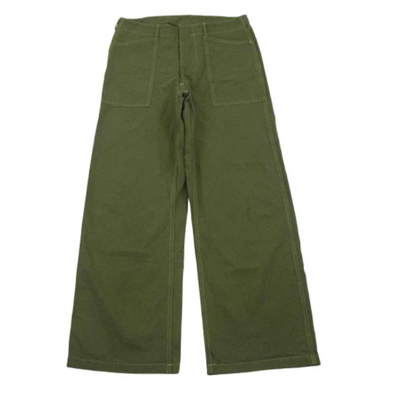 バズリクソンズ BR42534 U.S. MARINE CORPS M-1941 HERRINGBONE PANTS M-4 1ユーティリティー トラウザース ミリタリー パンツ 買取実績 画像