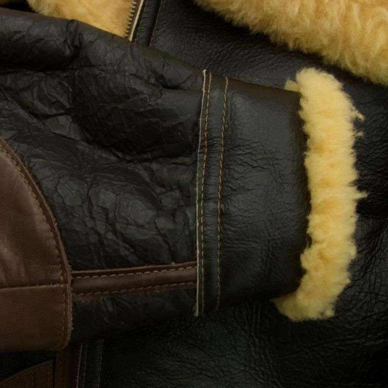 バズリクソンズ BR80111 B-3 40's MODEL シープスキン ホースハイド フライトジャケット 買取実績 画像