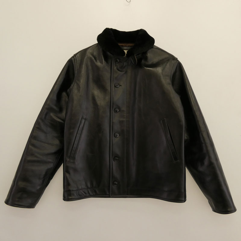 バズリクソンズ BR80640 WILLIAM GIBSON COLLECTION Type BLACK LEATHER N-1 ウィリアムギブソン レザー ジャケット 買取実績 画像