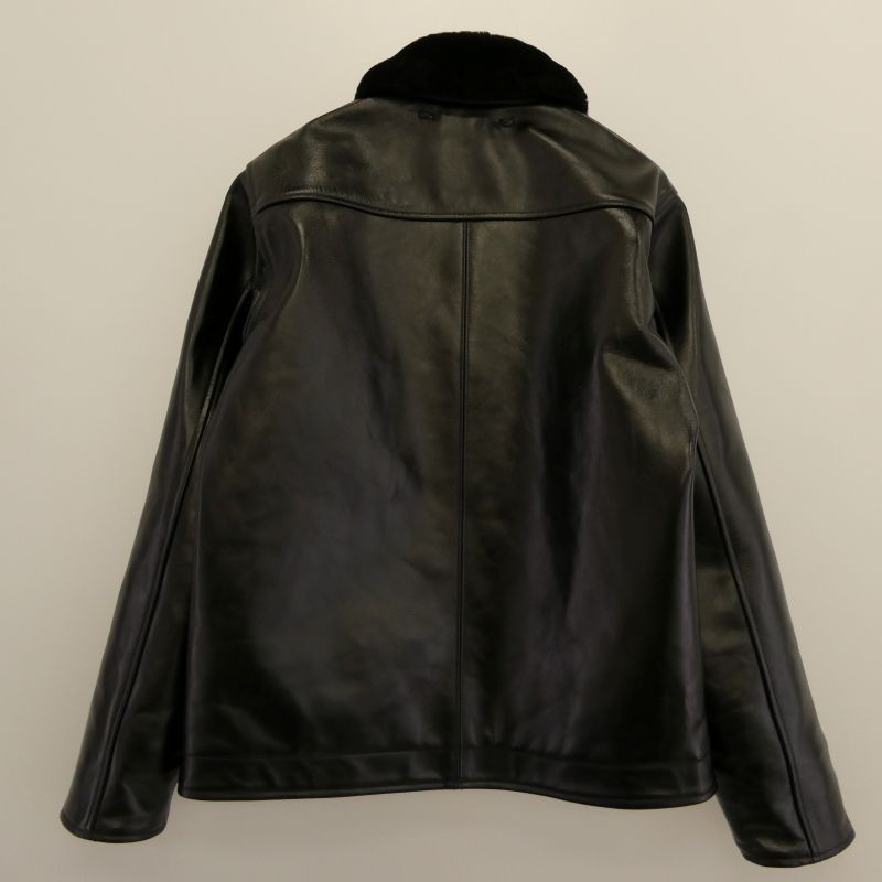 バズリクソンズ BR80640 WILLIAM GIBSON COLLECTION Type BLACK LEATHER N-1 ウィリアムギブソン レザー ジャケット 買取実績 画像