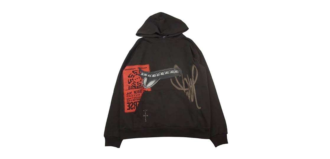 カクタスジャック Travis Scott Grin Hoodie ブラウン系 買取実績