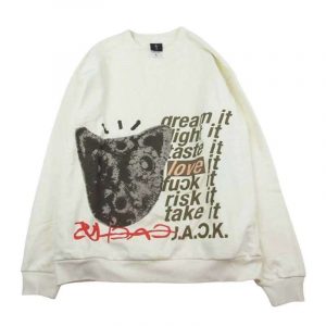 カクタスジャック Travis Scott D.L.T.L.F.R.T. CREWNECK ホワイト系 買取実績