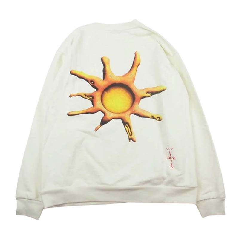 カクタスジャック Travis Scott D.L.T.L.F.R.T. CREWNECK ホワイト系 買取実績 画像