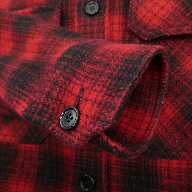 セリーヌ 22AW 2C574017F loose wool check shirt ルーズ チェック 長袖 シャツ 買取実績 画像