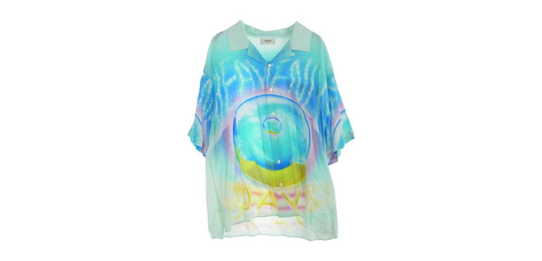 極美品CELINE×MARCELO LAVIN エディ期 プリントTシャツ/37 極美品CELINE×MARCELO LAVIN エディ期 プリントTシャツ/37