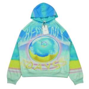 セリーヌ 22SS 2Y698468Q Marcelo Lavin HEAVENLY DAYS Loose Hoodie with Print in Cotton Fleece 買取実績