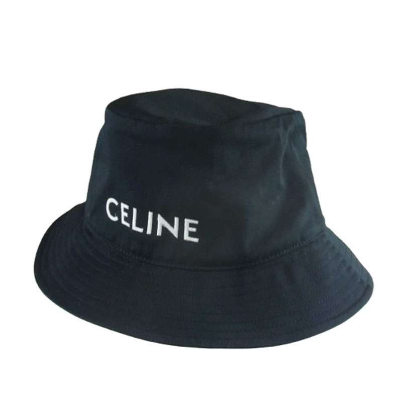 セリーヌ 2AUO4968P Hedi Slimane LOGO BUCKET HAT エディスリマン ロゴ バケットハット 買取実績 画像