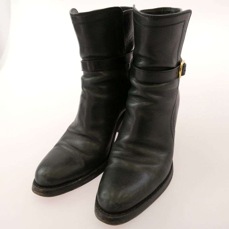 セリーヌ ジョッパー ベルテッド ショートブーツ 買取実績 画像