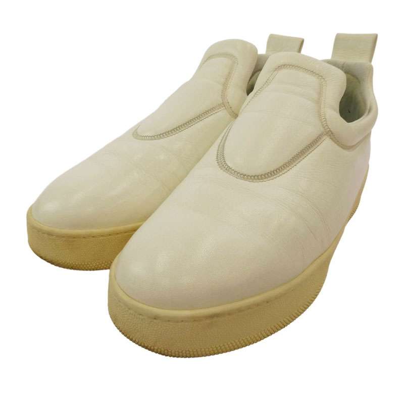 セリーヌ フィービー期 プルオン レザー スリッポン スニーカー 買取実績 画像