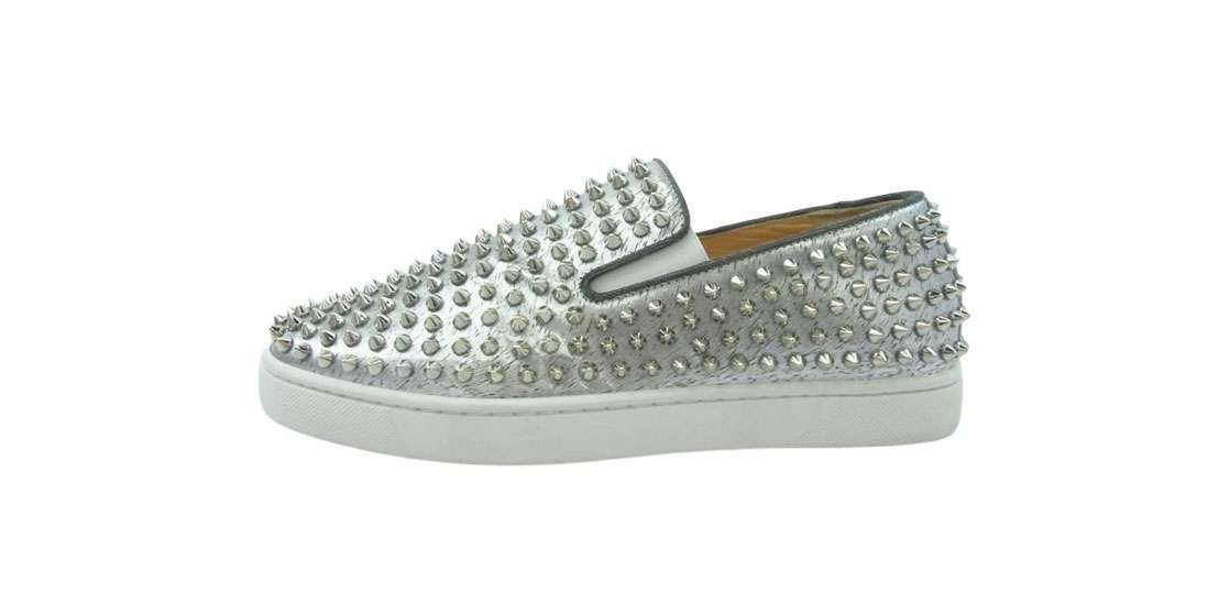 クリスチャンルブタン 1160512 ROLLER BOAT FLAT LAMINATO ANIMAL 買取実績