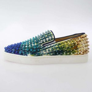 クリスチャンルブタン マルチカラー スタッズ スリッポン スニーカー 買取実績