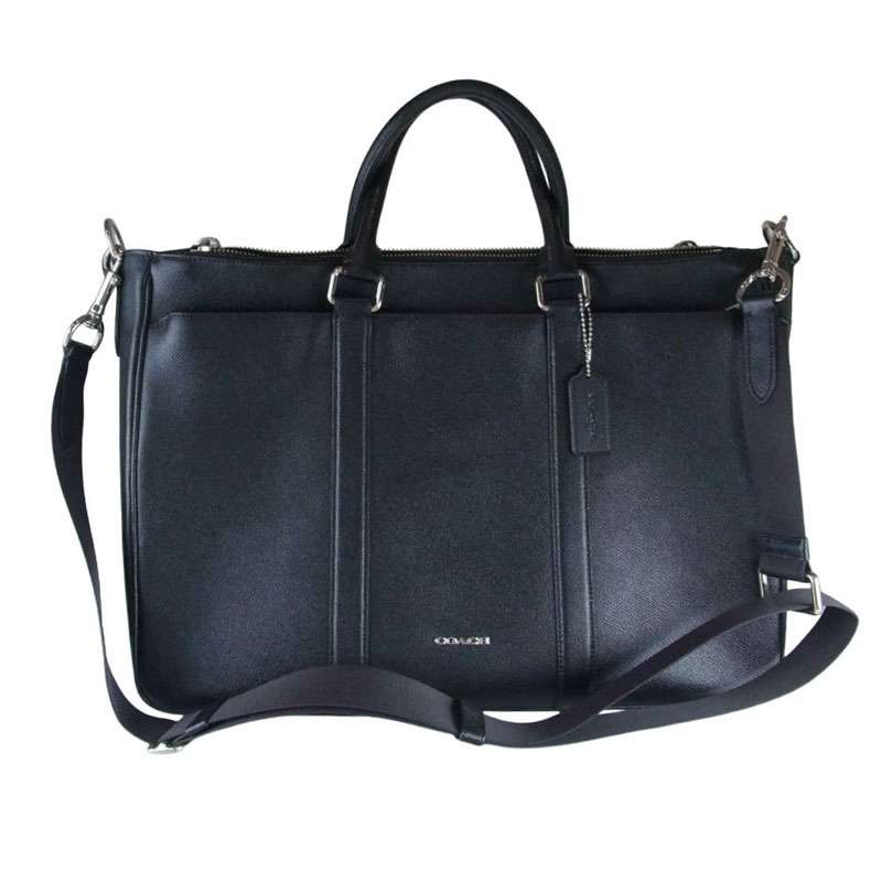 コーチ F59141 2WAY クロスグレイン レザー ビジネスバッグ ショルダー バッグ 買取実績 画像