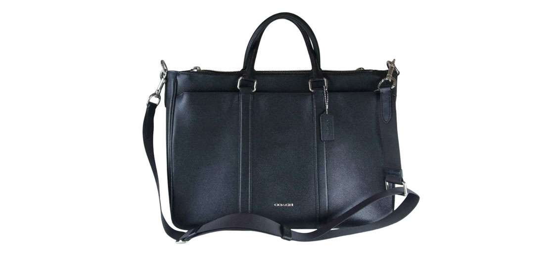 コーチ F59141 2WAY クロスグレイン レザー ビジネスバッグ ショルダー バッグ 買取実績