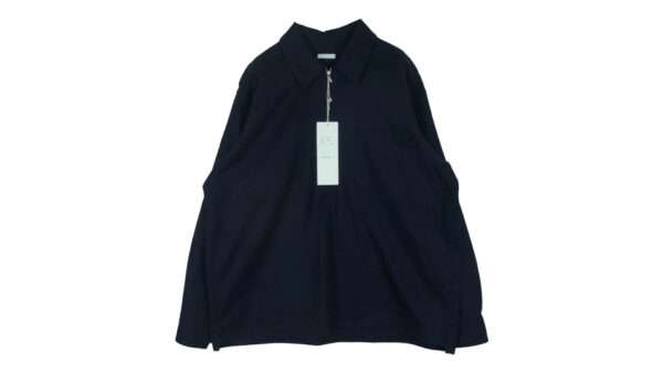 コモリ 16AW J03-02005 フラノ ジップ ウール ヘンリー 長袖 シャツ 買取実績