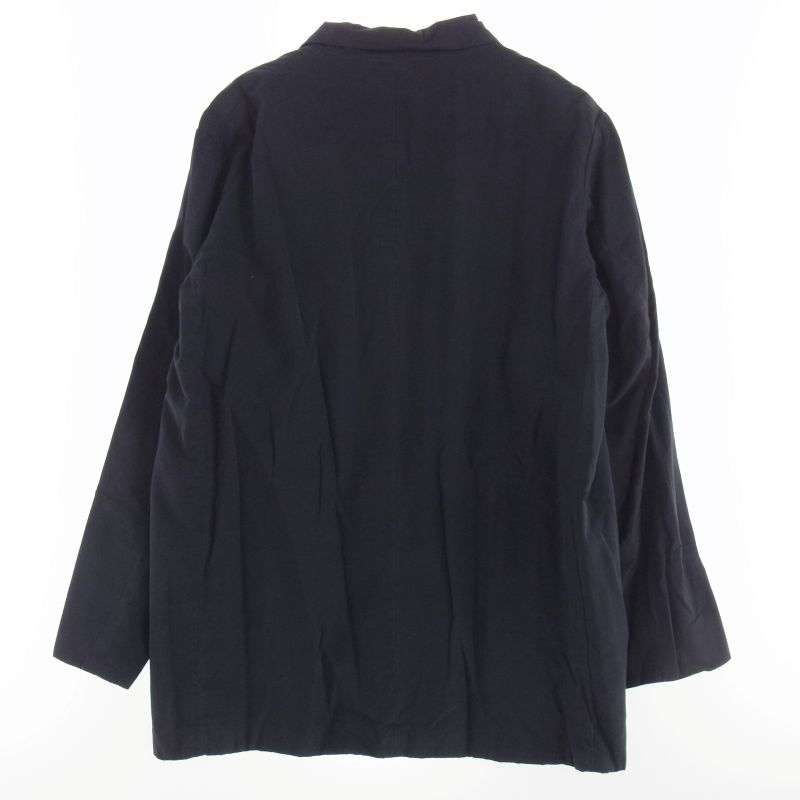 コモリ 16AW J03-04001 製品染 中綿 ストライプ チェスター コート ジャケット 買取実績 画像