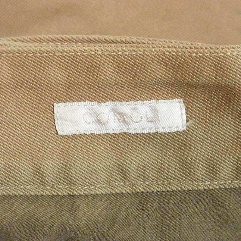 コモリ 16SS I01-03006 ベルテッド チノ パンツ 買取実績 画像