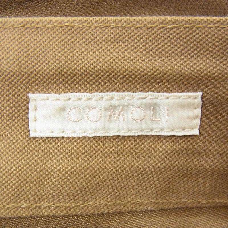 コモリ 17AW L03-03007 コットンリネン ベルテッドパンツ 買取実績 画像