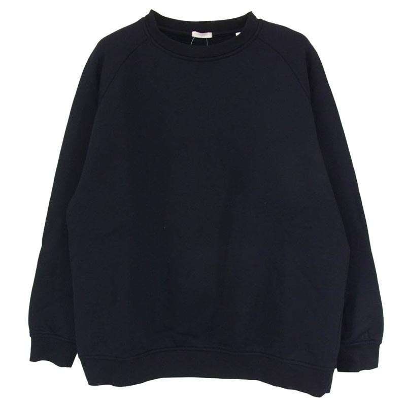 コモリ 18AW N03-05004 裏起毛 ラグランスリーブ 長袖 クルーネック スウェット トレーナー 買取実績 画像