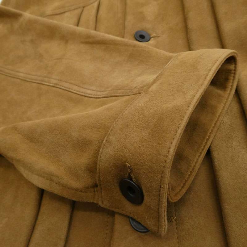 コモリ 18SS M01-01003 TYPE-1st シープスキン スエード レザー ジャケット 買取実績 画像
