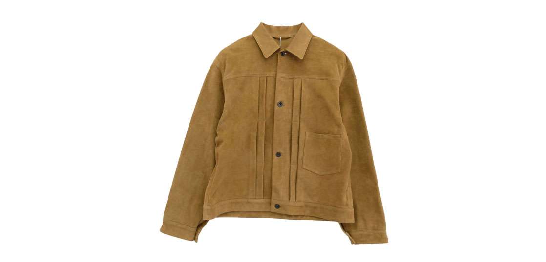 コモリ 18SS M01-01003 TYPE-1st シープスキン スエード レザー ジャケット 買取実績
