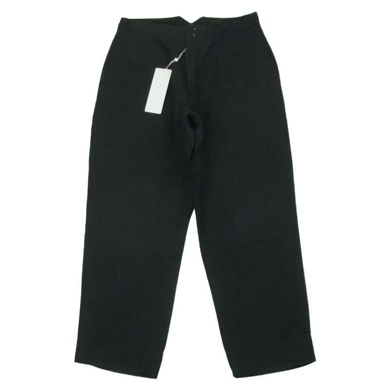 コモリ 18SS M01-03008 ラミー リネン バックストラップ パンツ 買取実績 画像