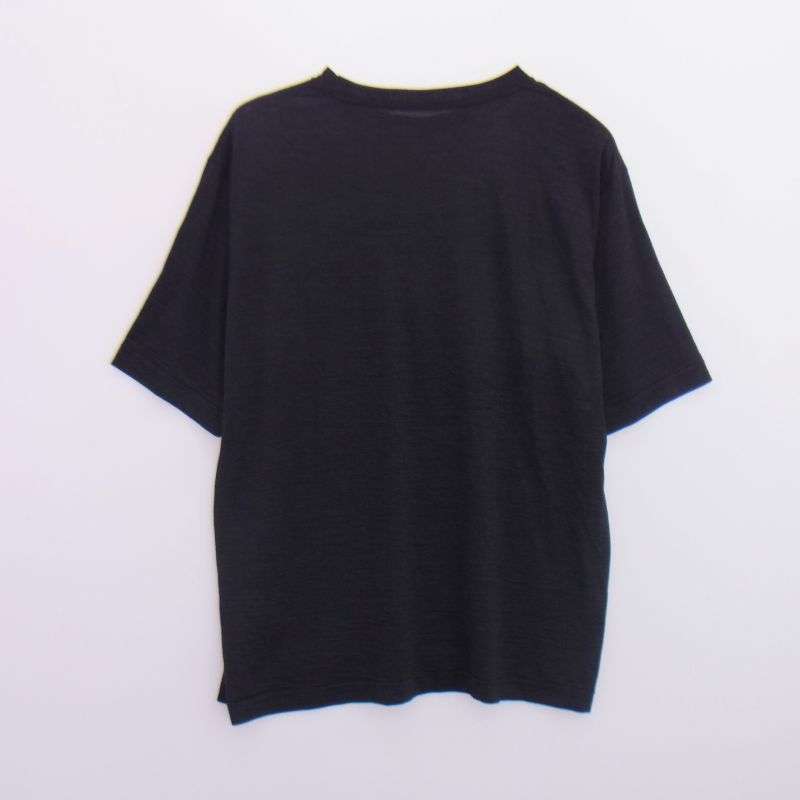 コモリ 19SS P01-05007 日本製 ウール 天竺半袖 クルー ポケット 半袖 Tシャツ 買取実績 画像
