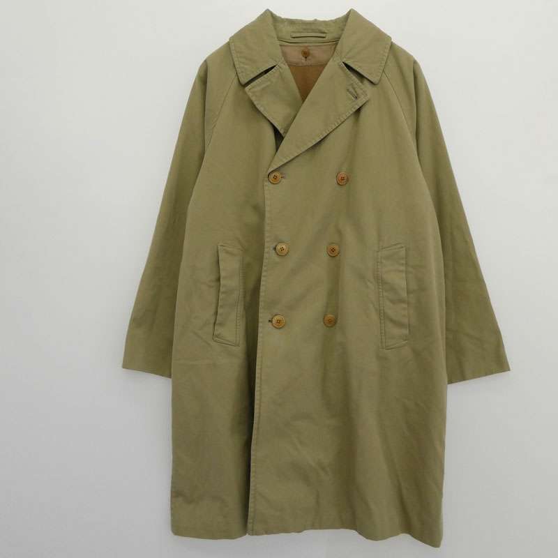 コモリ 20AW S03-04018 ライナー付き コットンギャバジン ダブルブレステット コート 買取実績 画像
