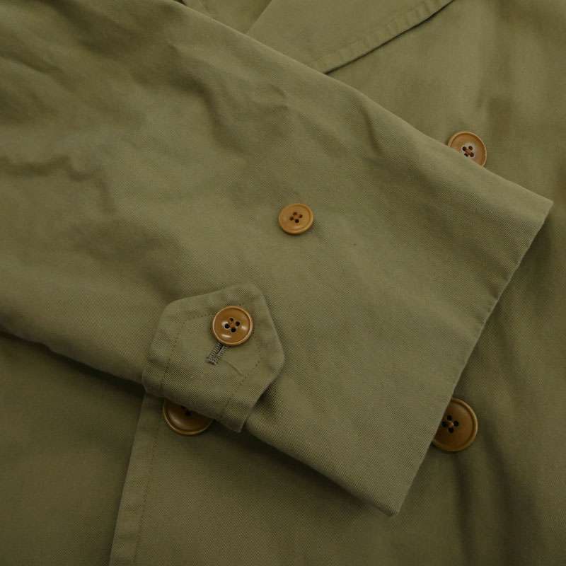 コモリ 20AW S03-04018 ライナー付き コットンギャバジン ダブルブレステット コート 買取実績 画像