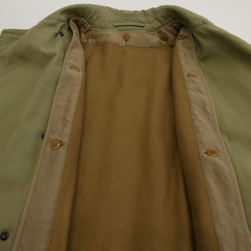 コモリ 20AW S03-04018 ライナー付き コットンギャバジン ダブルブレステット コート 買取実績 画像