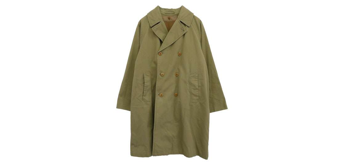 コモリ 20AW S03-04018 ライナー付き コットンギャバジン ダブルブレステット コート 買取実績