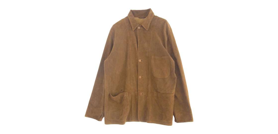 コモリ 21SS T01-01009 シープスキン スエード ジャケット 買取実績