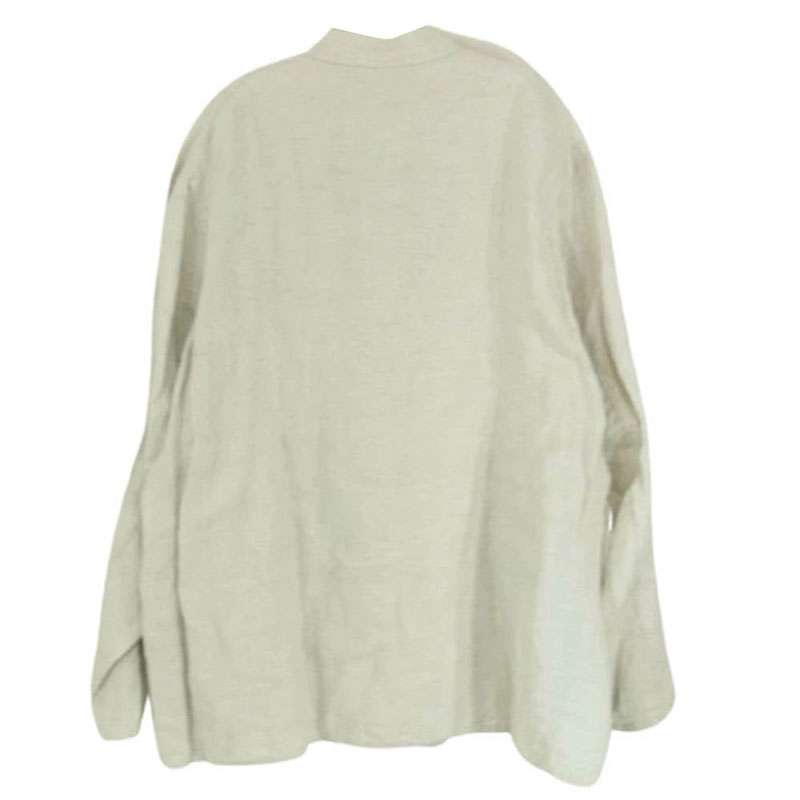 コモリ 21SS T01-01010 ×Salvatore Piccolo サルヴァトーレ ピッコロ リネンヘリンボーン スタンドカラー ジャケット 買取実績 画像