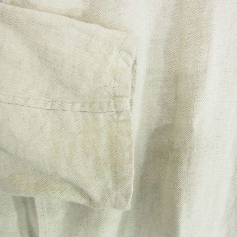 コモリ 21SS T01-01010 ×Salvatore Piccolo サルヴァトーレ ピッコロ リネンヘリンボーン スタンドカラー ジャケット 買取実績 画像